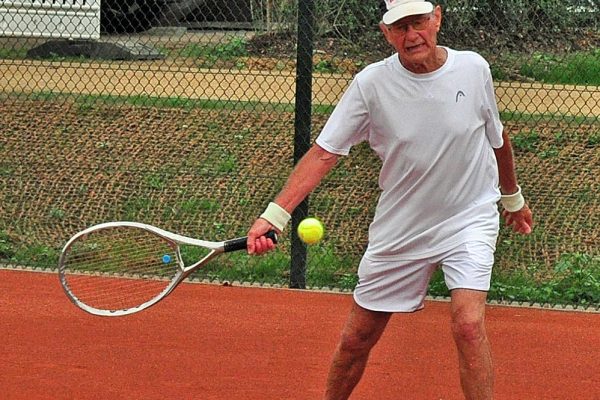 Matchball und Sieg in der AK 90 für Herbert Althaus