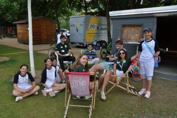 Pause für Ballkinder